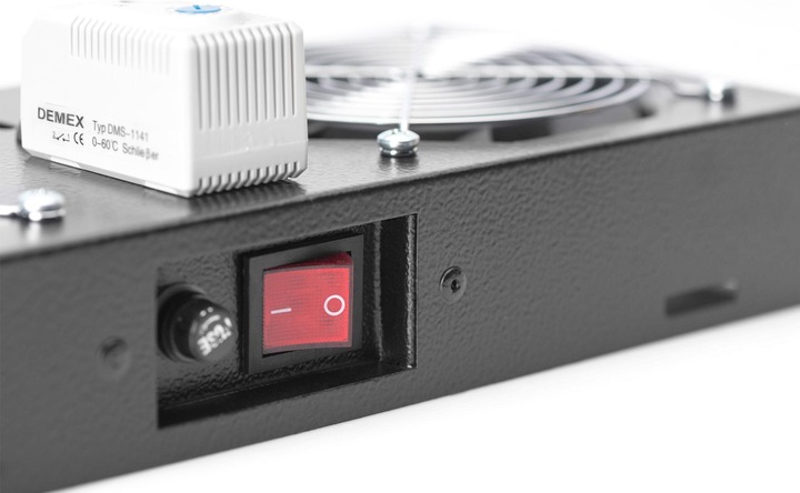 Actual product image Digitus roof-mounted fan unit for wall-mounted enclosures, SOHO wall-mounted enclosures and