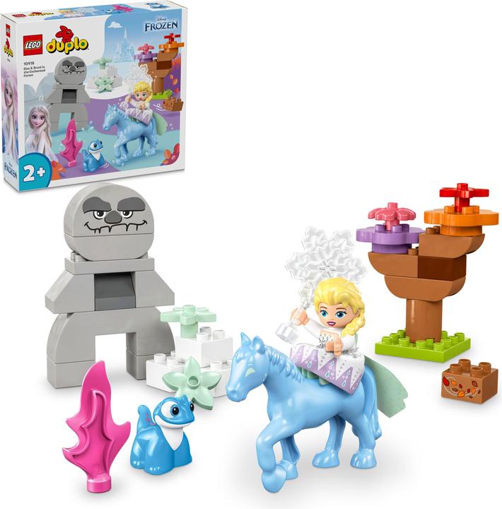 Produktbild LEGO Elsa und Bruni im Zauberwald (10418)