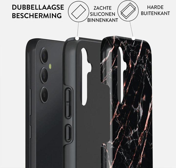 Produktbild Burga Tough Case Samsung Galaxy A35 5G - Rose Gold Marble (Samsung Galaxy A35)