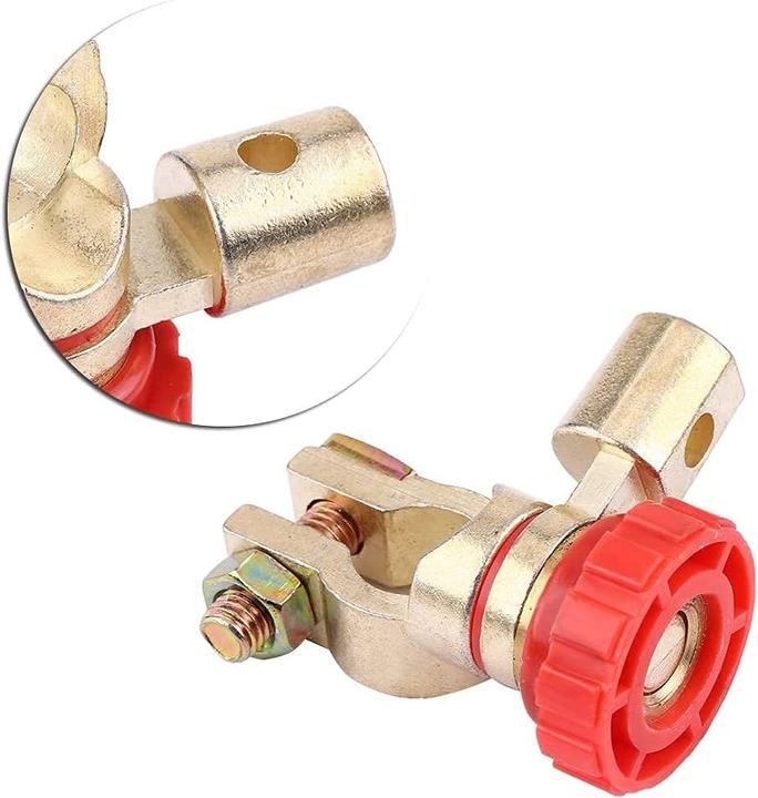 Immagine prodotto Voltic Staccabatteria 6 V, 12 V, 24 V Rosso