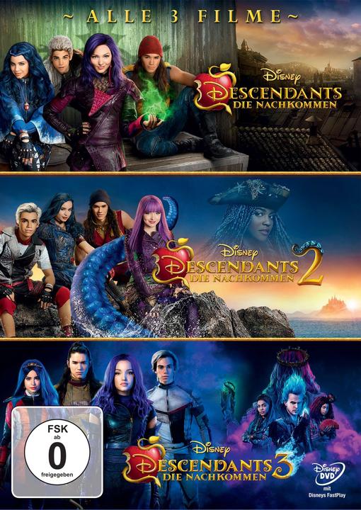 Image du produit Disney Interactive Studios Descendants 1-3 (DVD, Anglais)