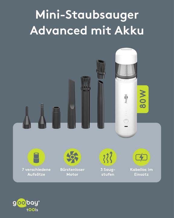 Image du produit Goobay Stab-Staubsauger