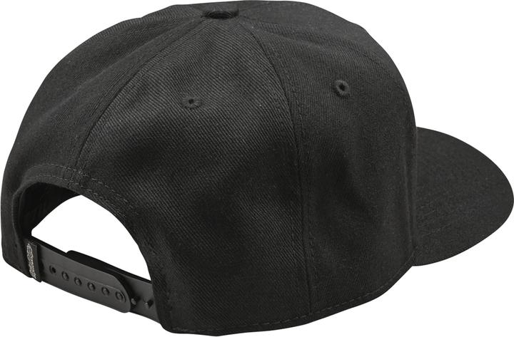 Actual product image Troy Lee Designs Curved Snapback Cap, Badge, black, one size (One size)