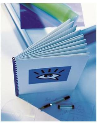 Actual product image GBC Plastic binder spine round