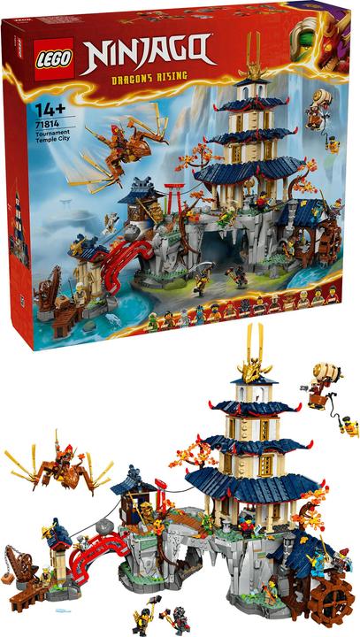 Produktbild LEGO Turnier-Tempelstadt (71814, LEGO Ninjago, LEGO Seltene Sets)
