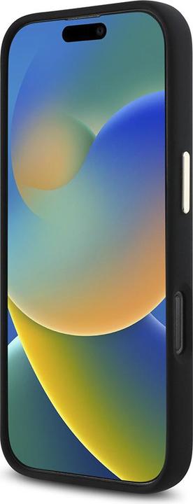 Immagine prodotto Guess GUHCP16LM4DGPK Custodia rigida iPhone 16 Pro 6.3" in silicone Logo Strass 4G (Apple iPhone 16 Pro)