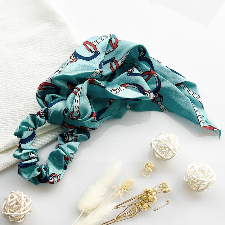 Actual product image Avizar Haargummi mit barockem Schalprint Cordelia (Hair tie)