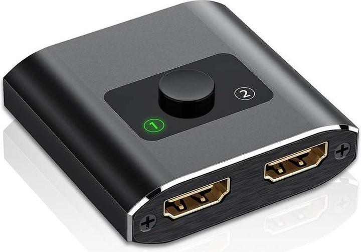 Actual product image Hermex HDMI switch HDMI distributor HDMI switch 4K@60Hz bidirectional