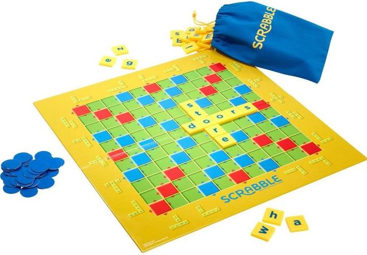 Actual product image Mattel Games Scrabble Junior (German)