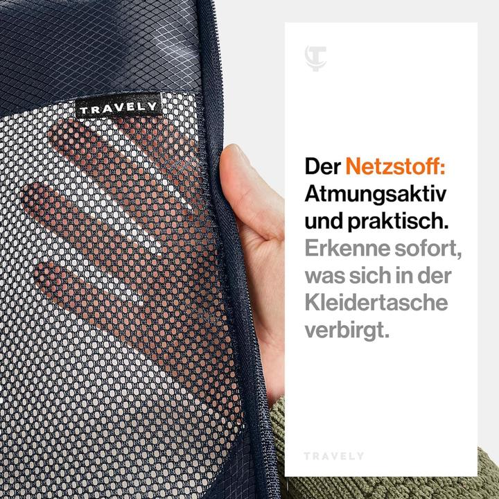 Produktbild Travely 5-teiliges Packwürfel-Set