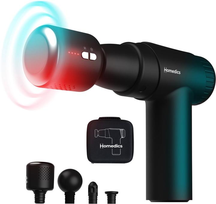 Homedics PGM-45HC-BK Novo Hot Cold Massage Gun (6 Passi, 180 min)