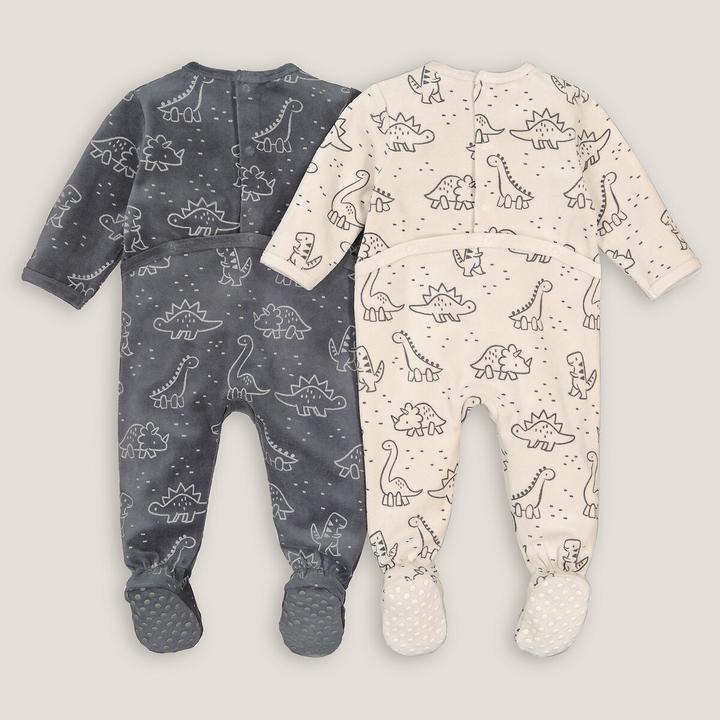 Produktbild La Redoute Collections 2er-Pack Baby-Schlafanzüge (68)