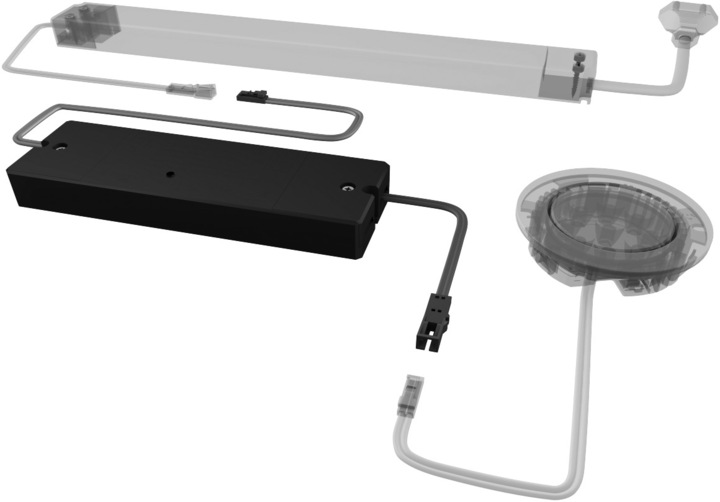 Produktbild Halemeier 4-Kanal Funkschalter/Dimmer S-Mitter MultiWhite² Smart Set