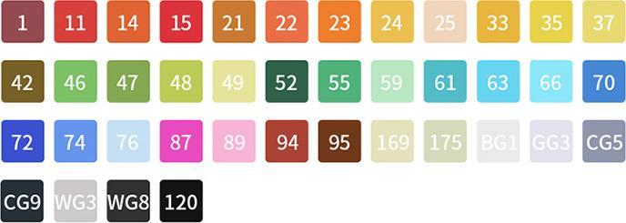 Produktbild I Am Creative Malstifte (Mehrfarbig, 6 mm, 40 x)