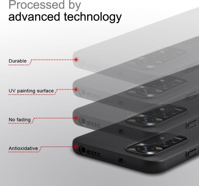 Produktbild Nillkin Super Frosted Shield Series Hülle (Xiaomi Redmi Note 11S, Xiaomi Redmi Note 11)