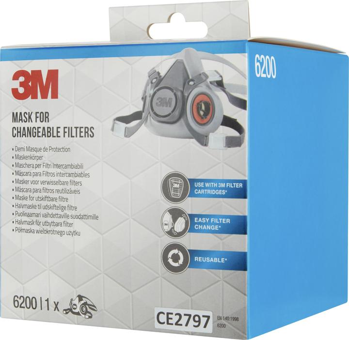 Produktbild 3M Atemschutz Halbmaske (1 x)