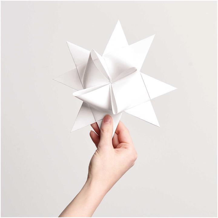 Produktbild Rico Design Fröbelsterne XXL (180 g/m², 5 x)