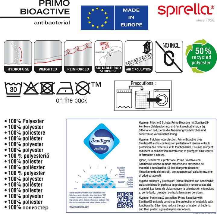Produktbild spirella Primo (120 x 200 cm)