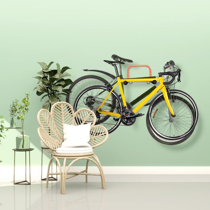 Actual product image Relaxdays Bike wall mount
