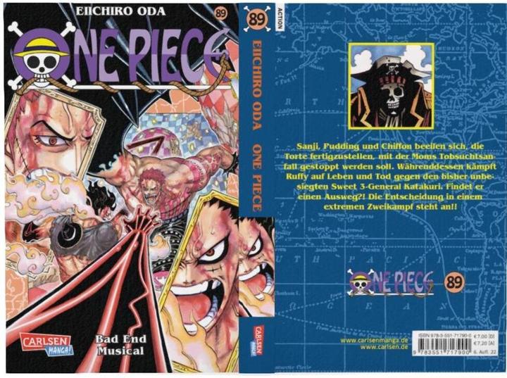 Produktbild One Piece 89 (Deutsch, Eiichiro Oda, 2019)
