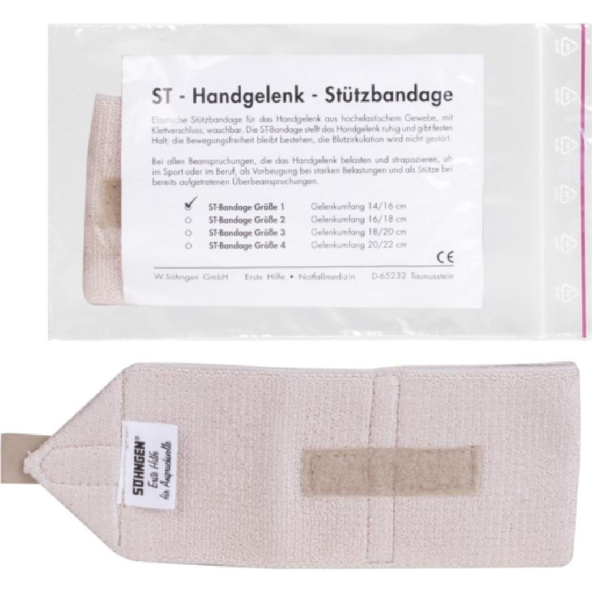 Söhngen, Bandage, ST-Handgelenk-Stützbandage Grösse 1 14/16 cm