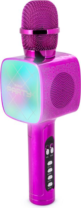 Bigben Party Mic Wireless Microphone + Speaker with Light Effects