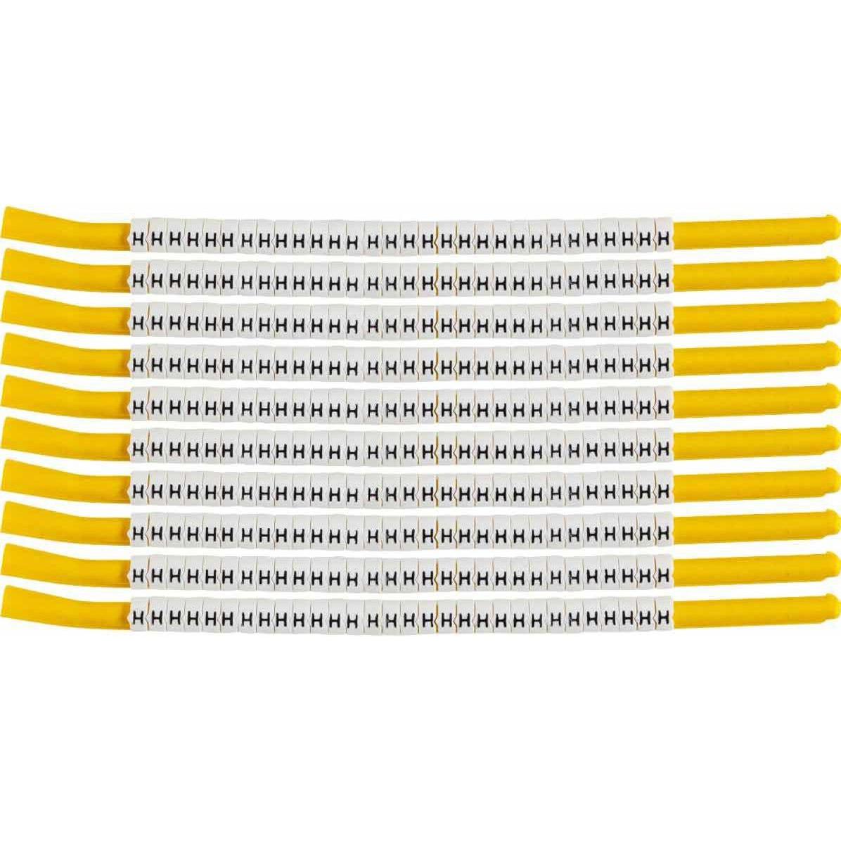 Brady, Etiketten, ClipSleeve Kabelkennzeichnungen, Grösse 18