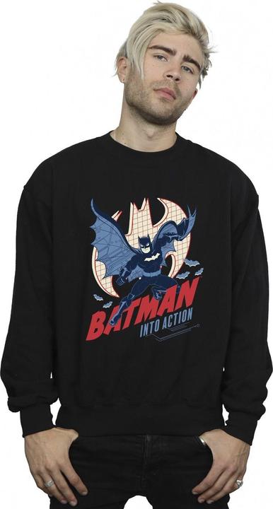 Immagine prodotto Felpa in cotone Batman Into Action (L)