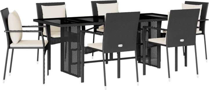 Produktbild vidaXL Garten Essgruppe (190 x 80 x 74 cm)