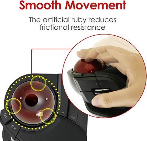 Actual product image Elecom Huge M-HT1DRBK (Wireless)