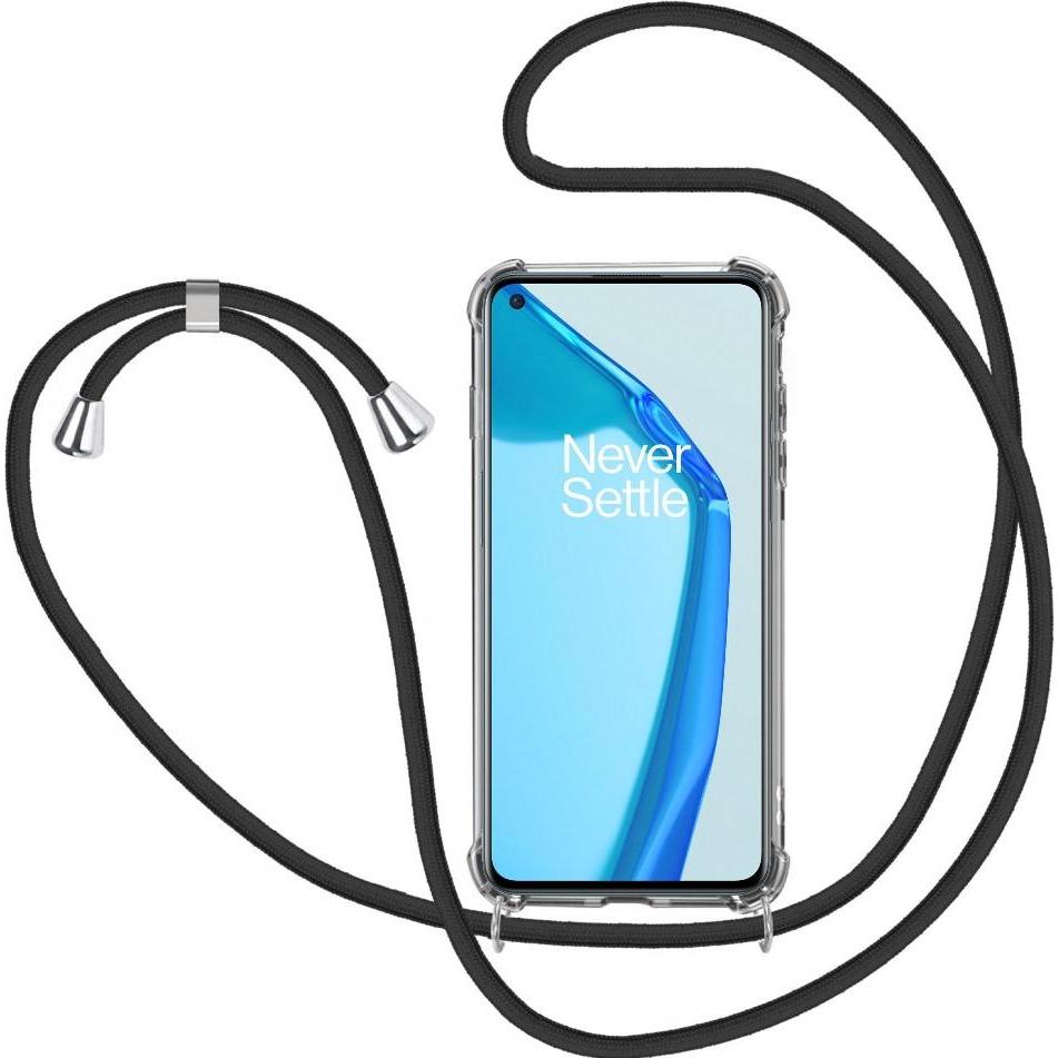 Screenguard OnePlus 9 Loopster Necklace Hülle, Handykette, Transparent