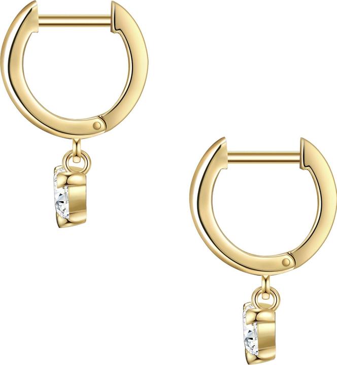 Immagine prodotto Glanzstücke München Donna Cuore in argento Sterling Cubic Zirconia Oro Giallo - 15762 (Argento)