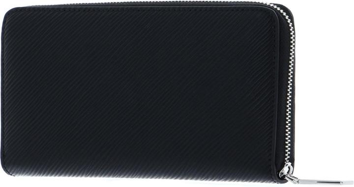 Actual product image Calvin Klein CK Elevated Zip Around Wallet Saffiano