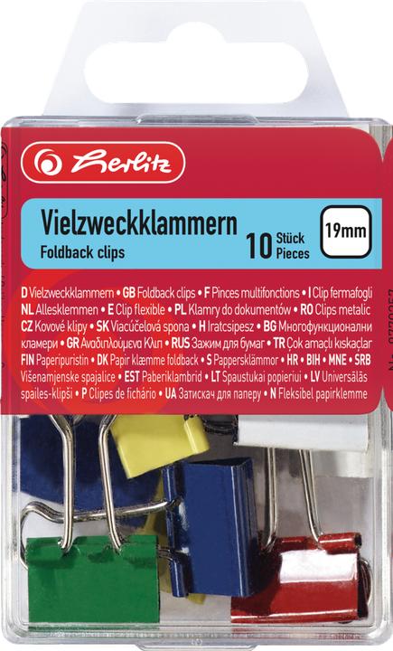 Herlitz Multifunctionele klem (10 x)