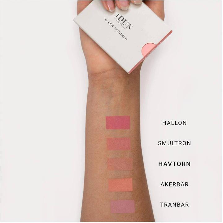 Produktbild IDUN Minerals Rouge/Blusher Havtorn brown pink (Brown Pink, Brownish Pink)