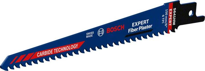 Produktbild Bosch Professional Zubehör EXPERT ‘Fiber Plaster’ S 641 HM Säbelsägeblatt, 1 Stück