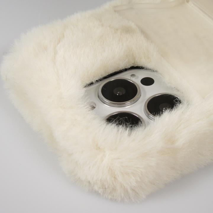 Actual product image PhoneLook Cover 3D Plush Bear Ribbon (Apple iPhone 13 Pro Max)