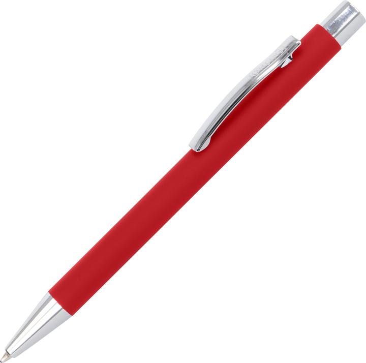 Image du produit Online SOFT METAL - Stylo à bille rétractable (Rouge, 1x)