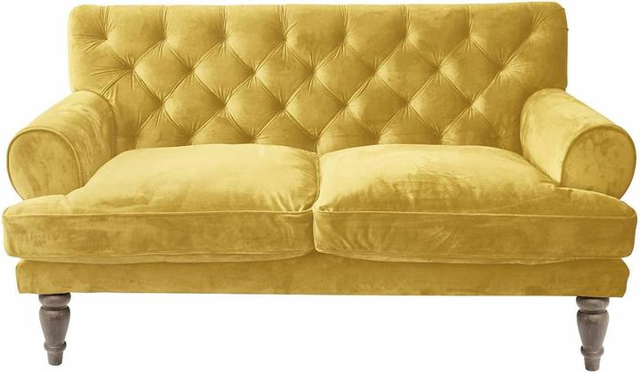 Actual product image Loberon Carme sofa yellow