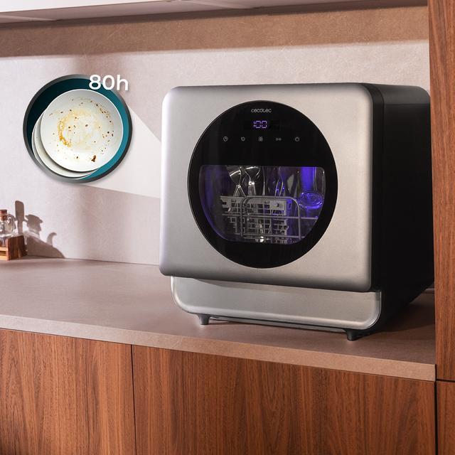 Produktbild Cecotec Lave-vaisselle de table compact 3 couverts, 6 programmes, écran tactile, classe énergétique C