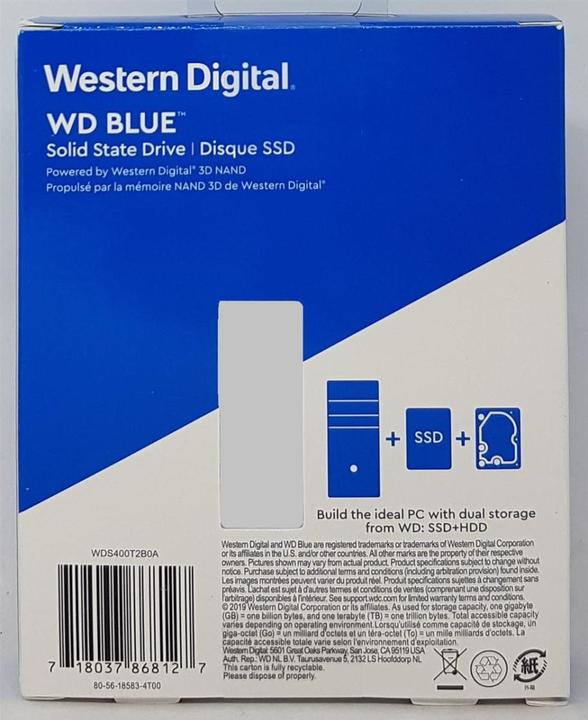 Actual product image WD Blue (4000 GB, 2.5")