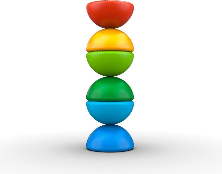 Actual product image Geomag Magicube Blocks Stacking