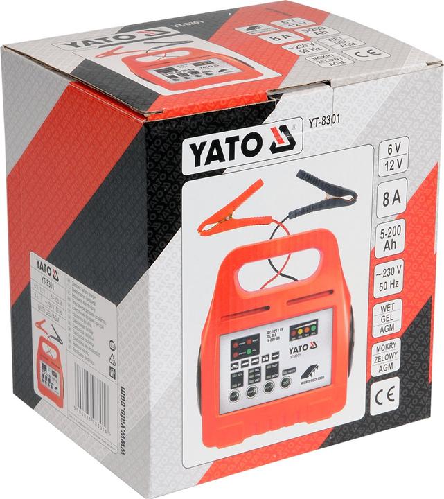 Actual product image Yato Electronic Iron 6v (12V, 6V, 8 A)