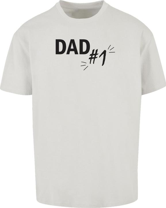 Produktbild Merchcode Fathers Day - Dad number 1 Heavy Oversize Tee - 115173 (M)