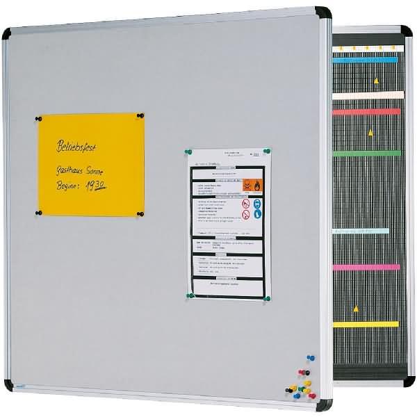 Thumbnail - Ultradex, Präsentationstafel, Doppeltafel Planrecord 2x BxH 860x770mm 2x61 Steckbahnen