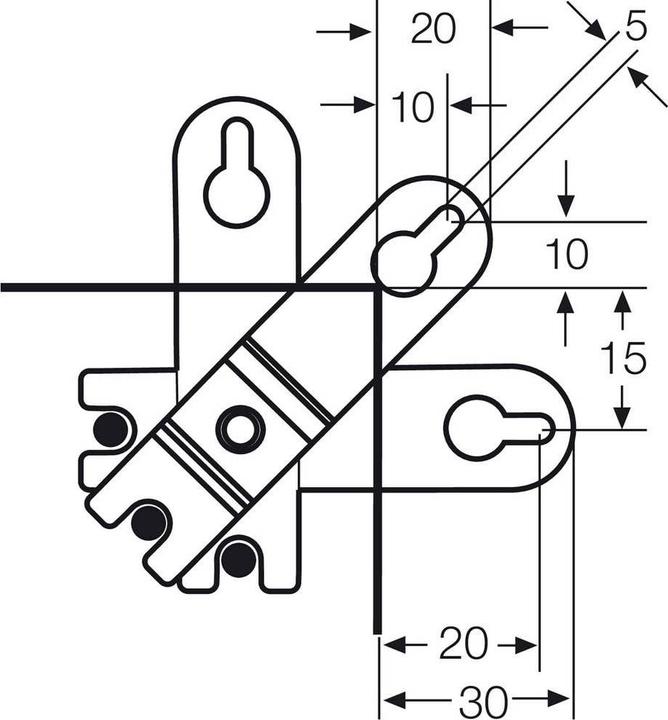 Produktbild Hensel MI AL 40 MontageKit