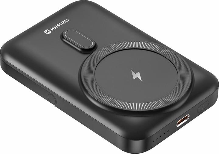 Produktbild Swissten Power Bank PD 20W (Magsafe Compatible) 10000Mah (10000 mAh, 20 W, 38.50 Wh)