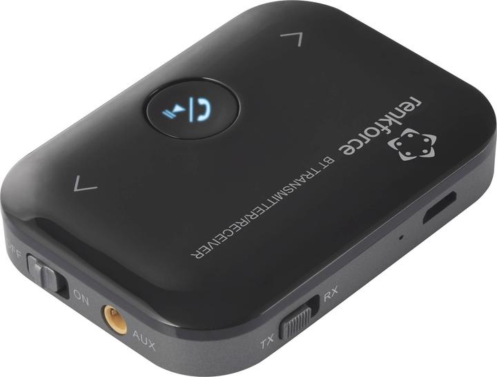 Produktbild Renkforce Bluetooth Audio-Sender und -Empfänger mit Batterie und Mikrofon (Sender & Empfänger)