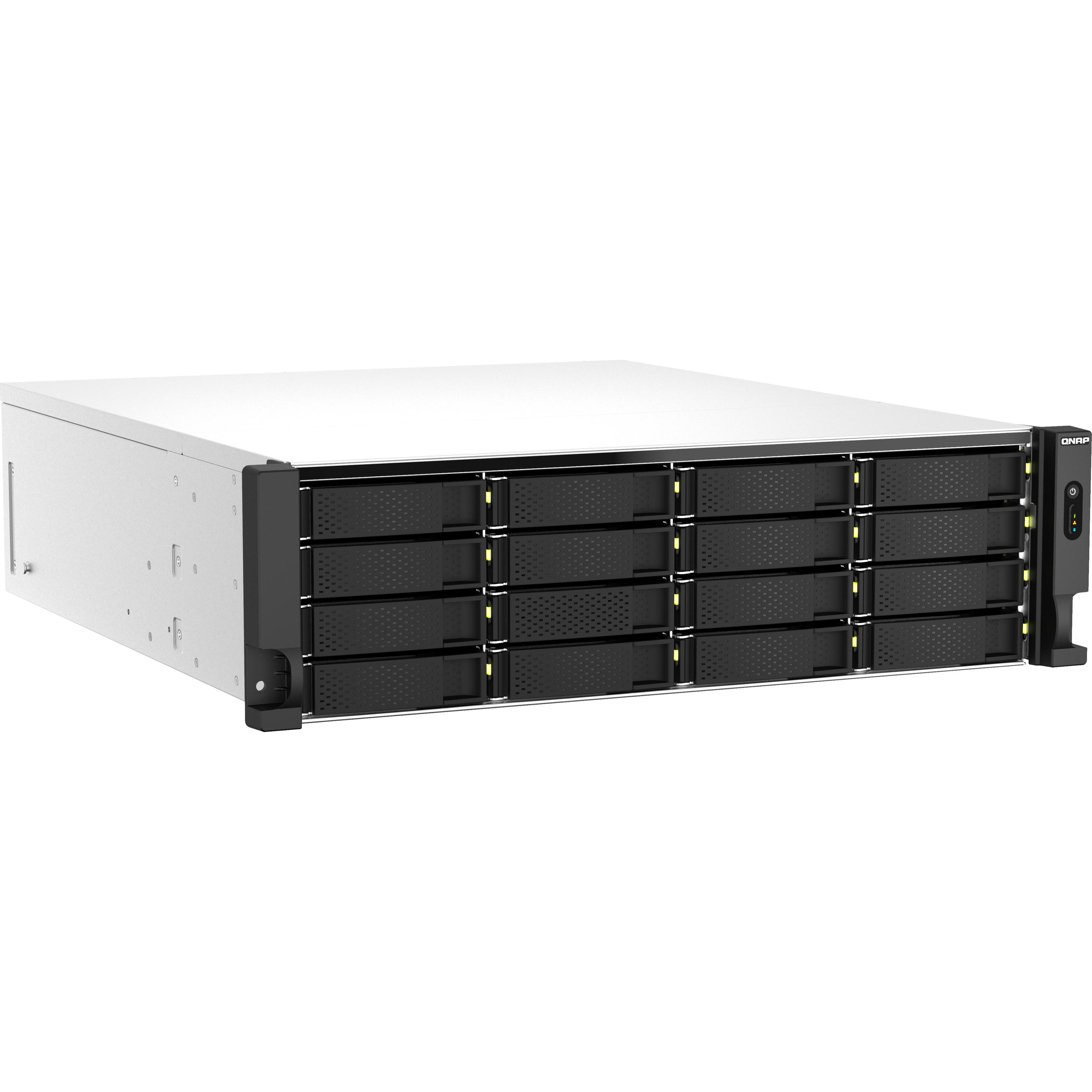 QNAP TS-h2287XU-RP-E2378-64G Intel Xeon E-2378 8 Cores/16 Threads 64GB ECC DDR4 4x16 22-Bay 4U rackm