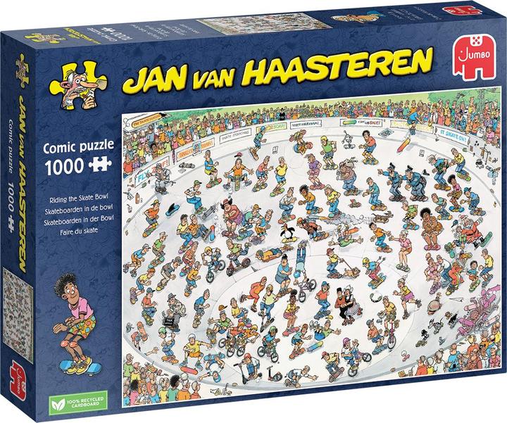 Produktbild Jumbo Jan Van Haasteren Skatebowl 1000 Teile (1000 Teile)